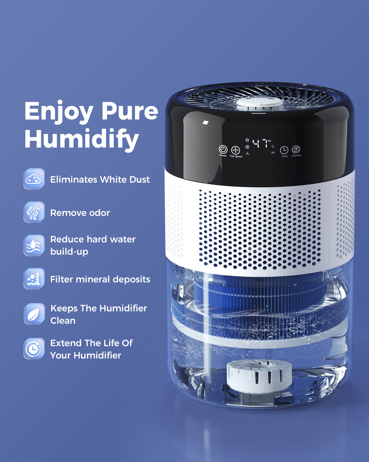 Small Ceramic Filter for MistZero Evaporative Humidifier