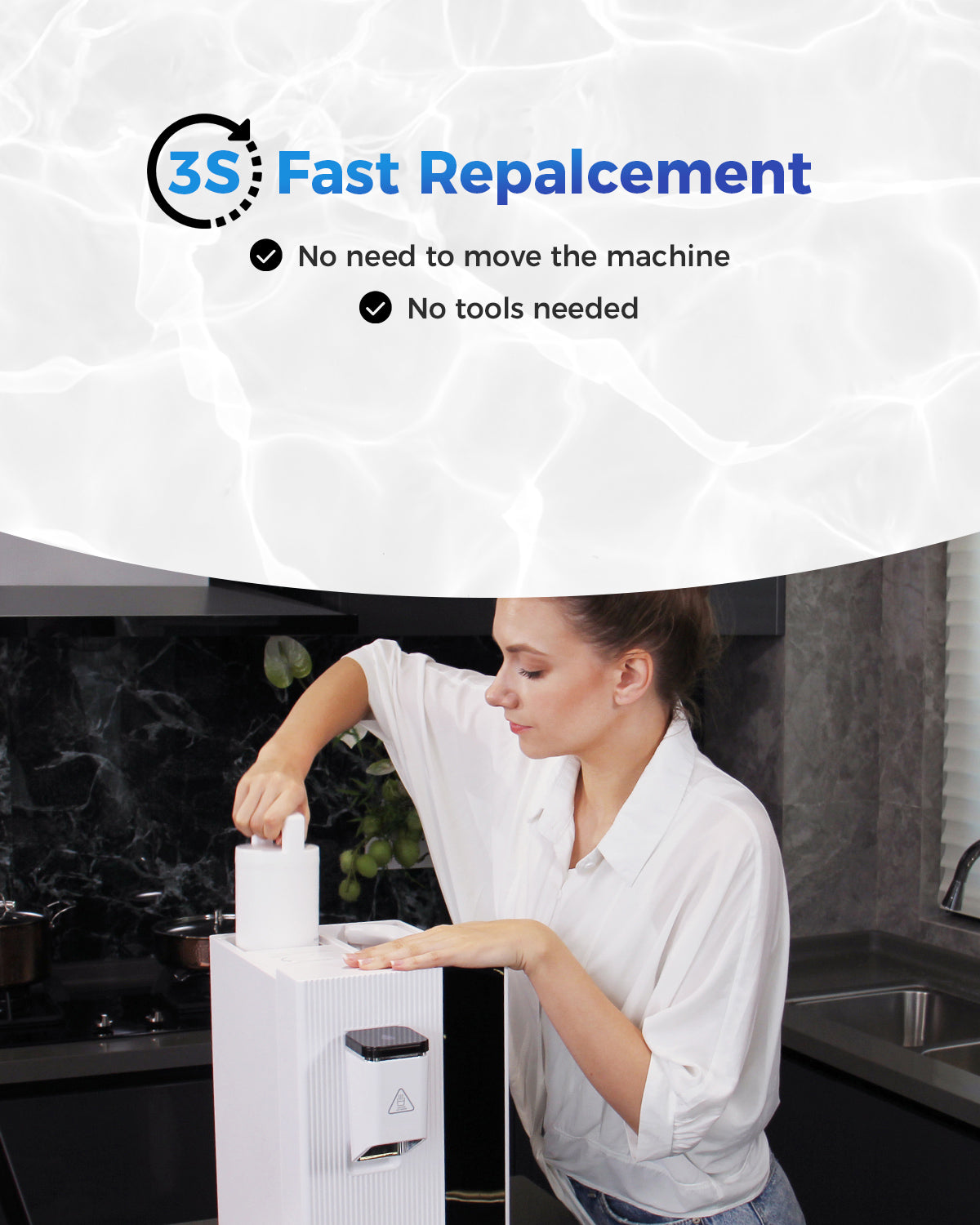 Replacement Filter for Dr.water Countertop Reverse Osmosis System,1 Pack๏ผArrives in October