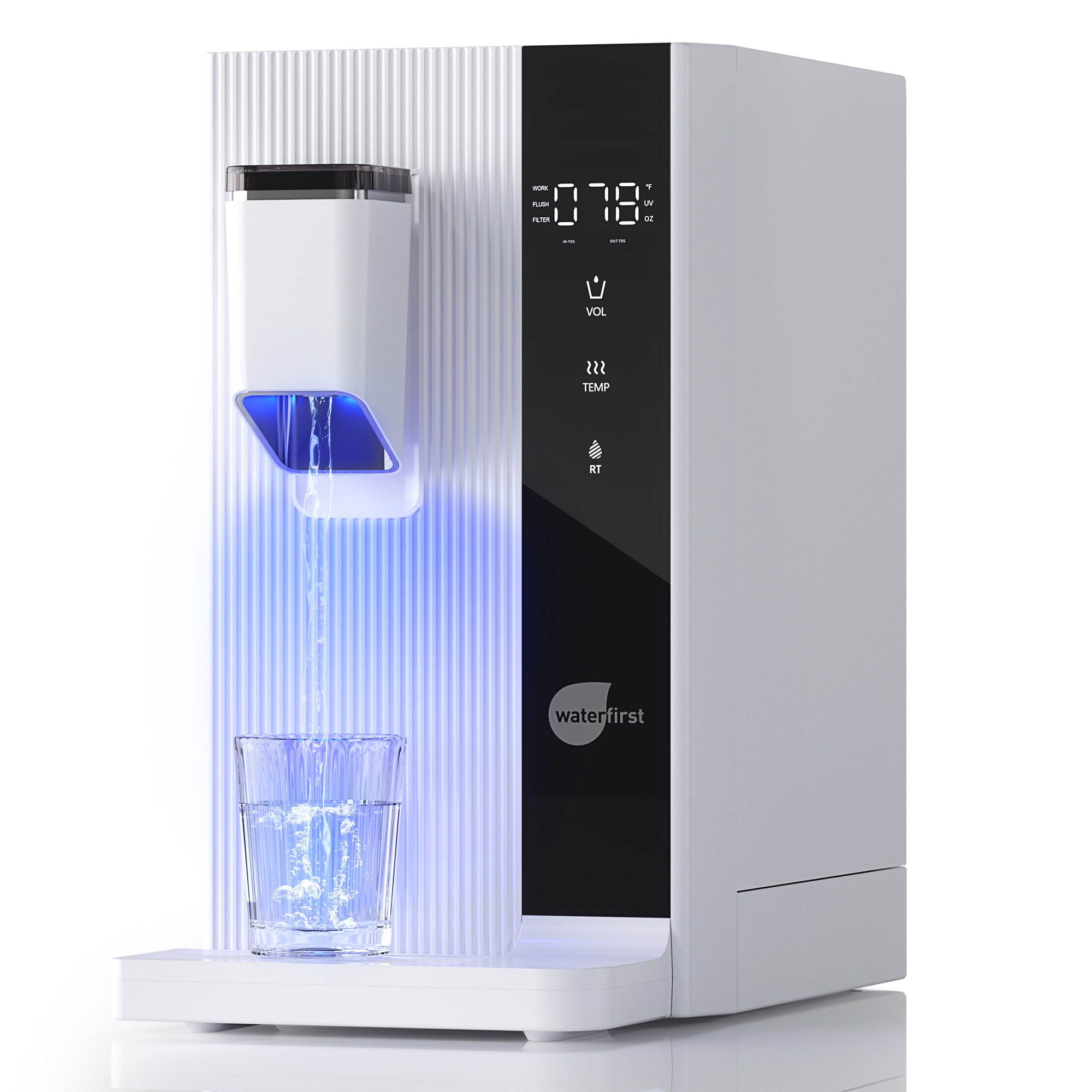 WaterFirst® Dr.Water Countertop Reverse Osmosis System，3S Instant Heat