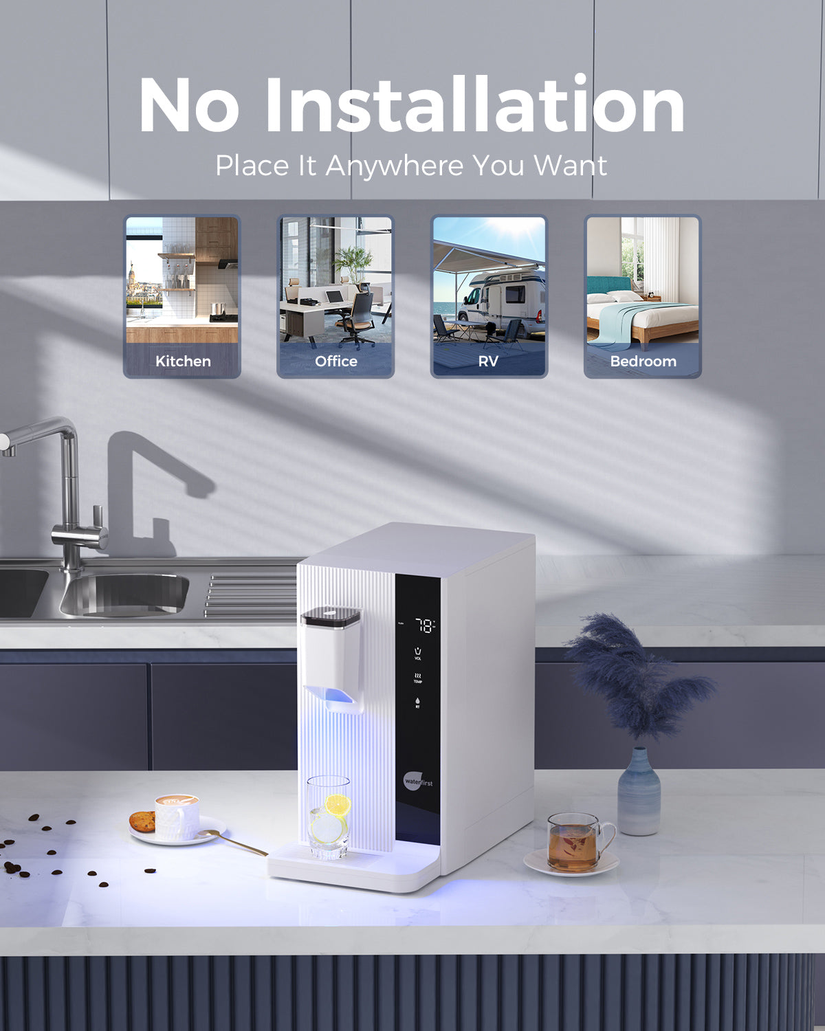 Replacement Filter for Dr.water Countertop Reverse Osmosis System,1 Pack๏ผArrives in October