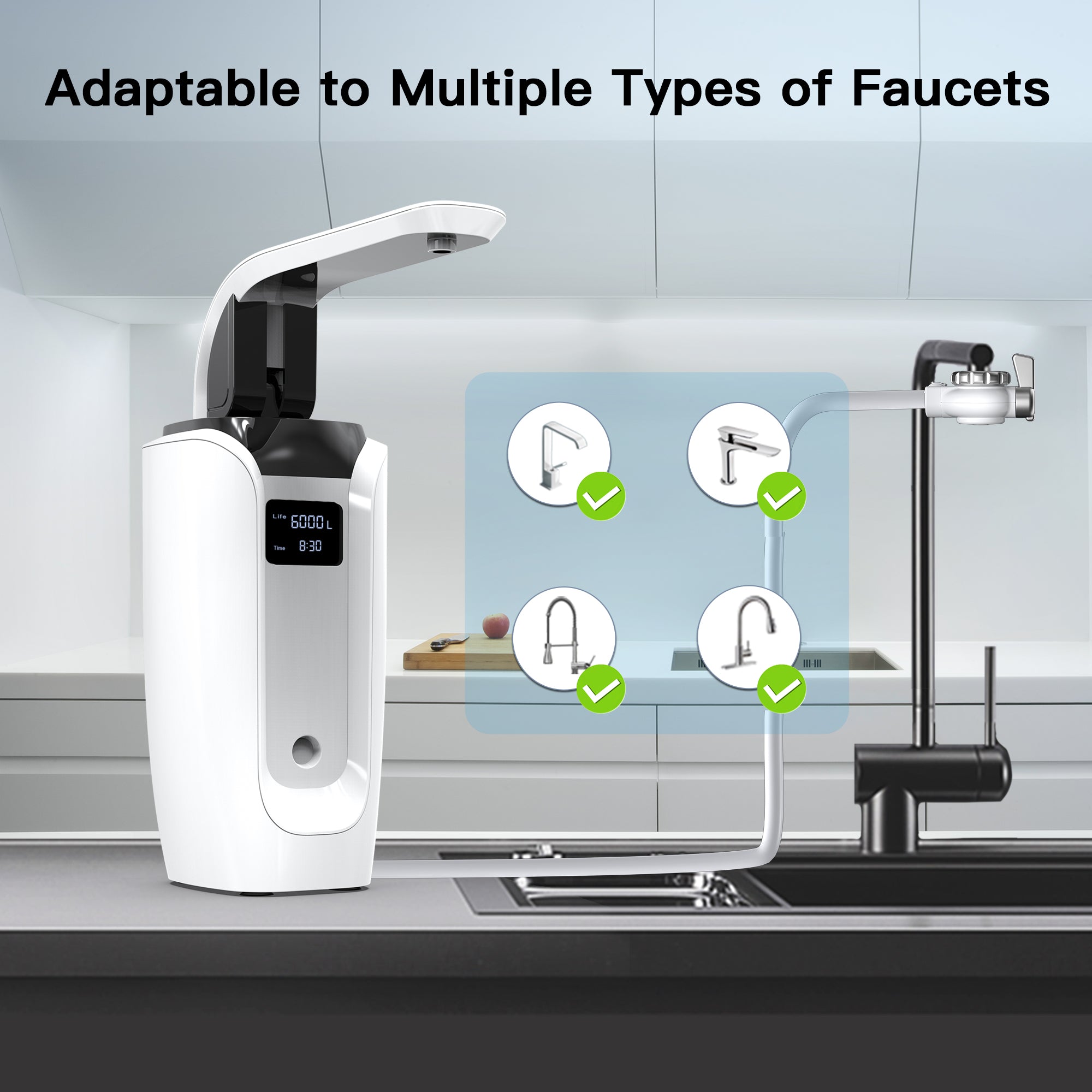WaterFirst_Lamon Series LW-03 0.01 Ultra Filtration Countertop Water Filter