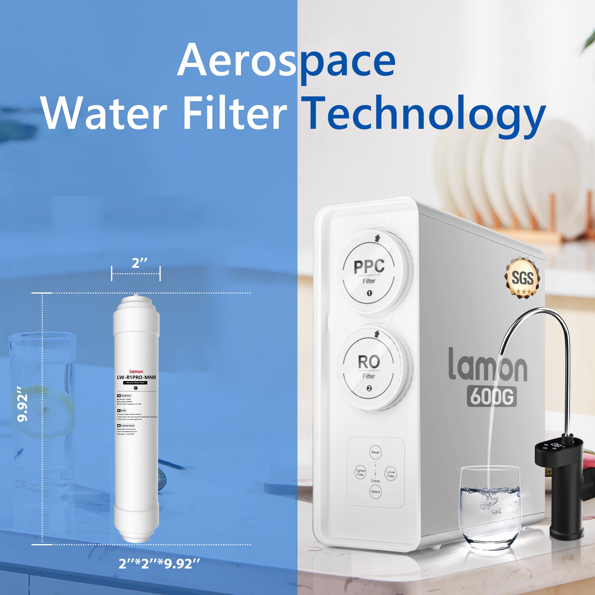 WaterFirst_Lamon Series R1PRO Remineralization Filter